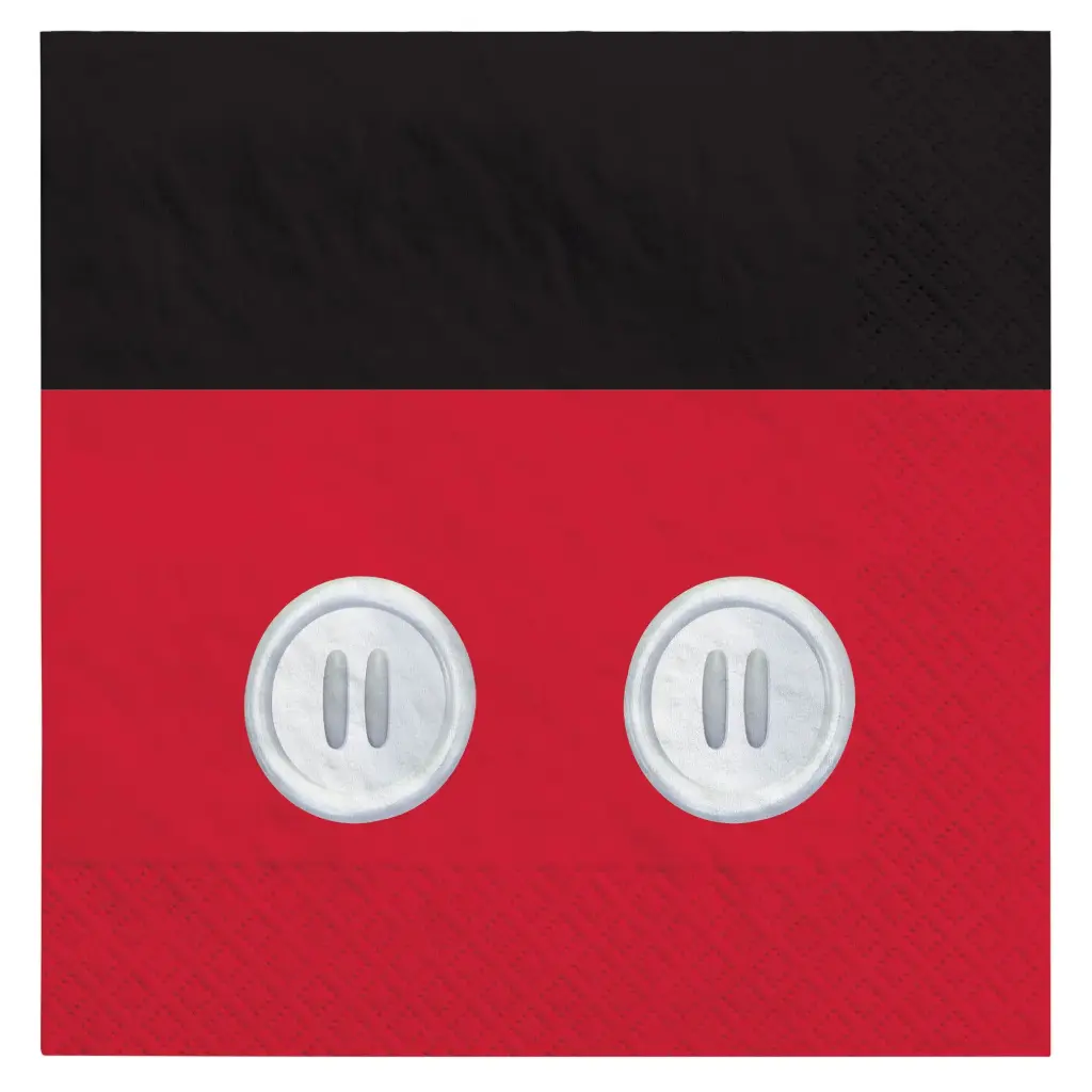 Mickey Mouse Forever Luncheon Napkins (6 1/2X6 1/2) Inches 16/pk