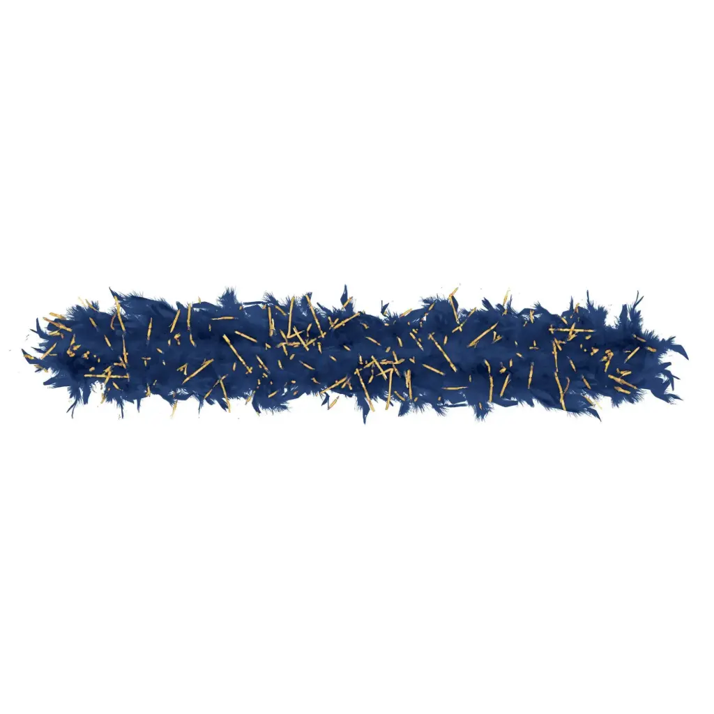 Feather Boa 72 Inches-Midnight