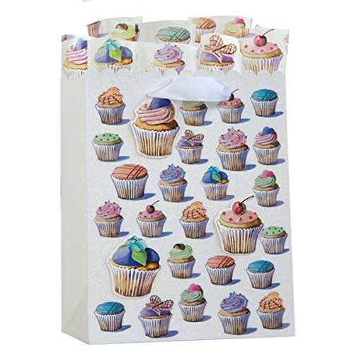 Mini Tote Bag - Cupcake Sparkle