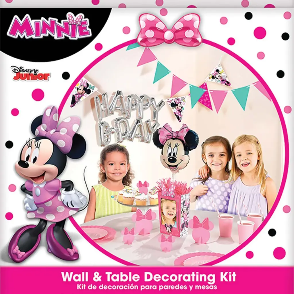 Minnie Mouse Happy Helpers - Wall & Table Decorating Kit