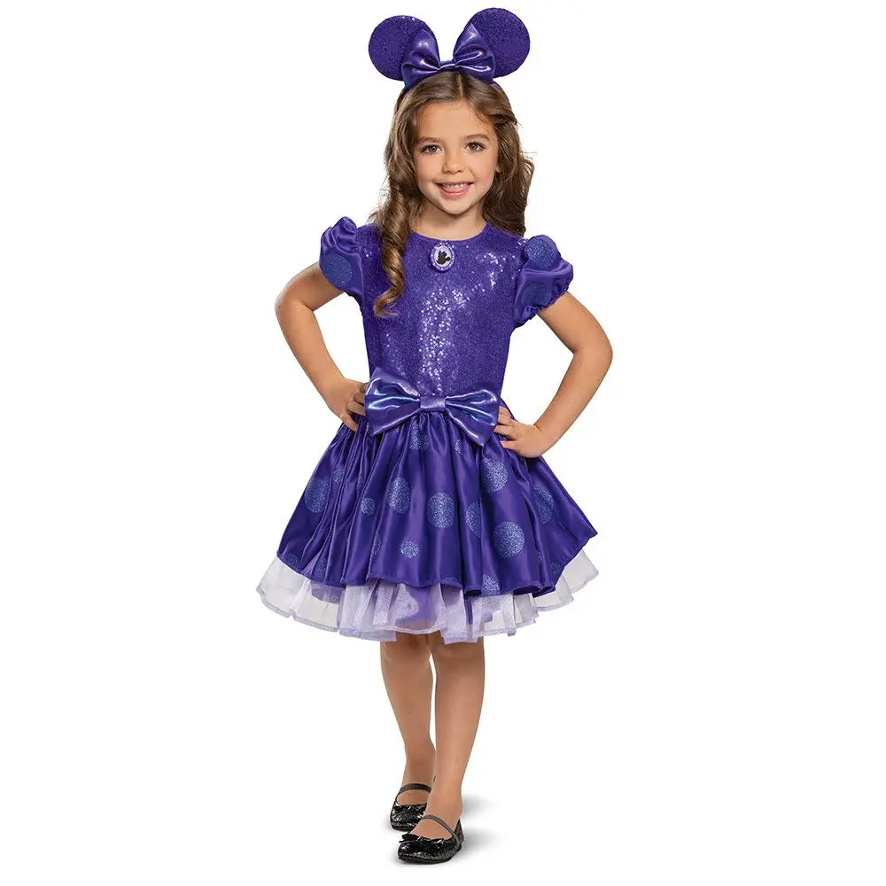 Minnie Potion Purple Deluxe girls'  Costume Girls Toddler