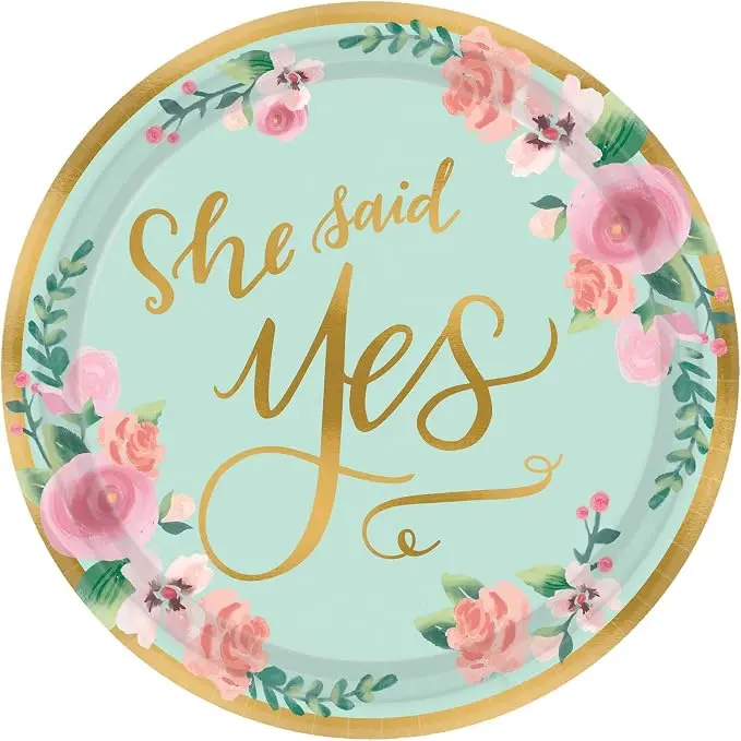 Mint To Be - 7 Inch Plates 8/pk