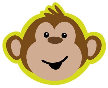 Monkeyin Arnd - Invitations Jungle Animals