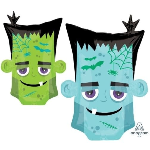 Monster Head Supershape Foil Balloon