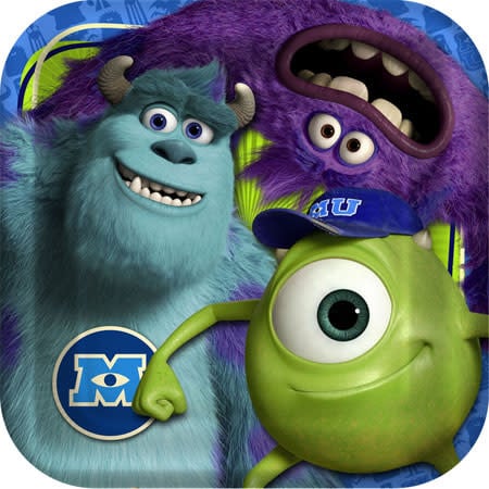 Monsters University-9 Inch Plates