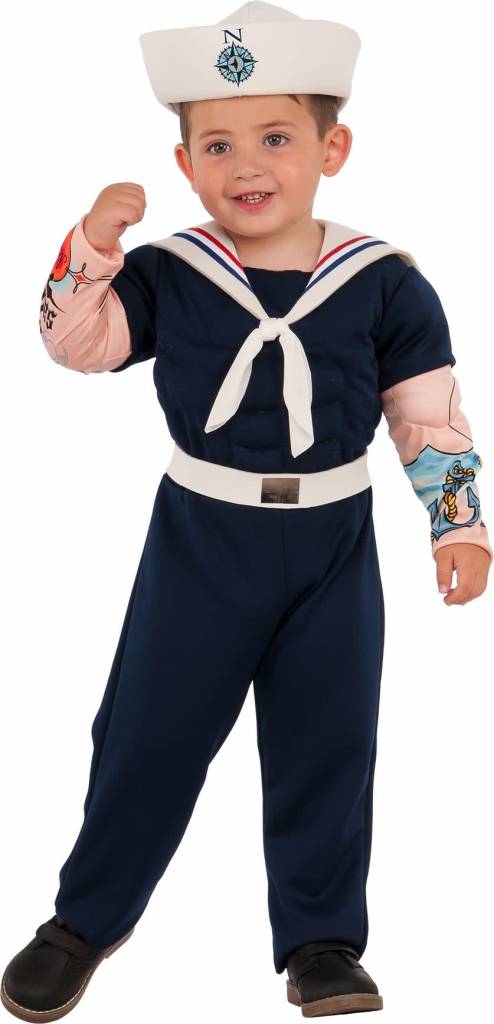 Muscle Man Sailor Kids Costume