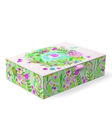 صندوق مجوهرات موسيقي بنمط حيوانات الغابة لمناسبة أعياد الميلاد وهدايا الأطفال
