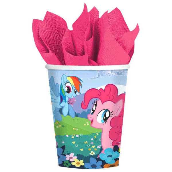 My Little Pony Friendship - Cups 9Oz 8/pk