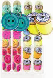 Nailfile Button & Spool Nails