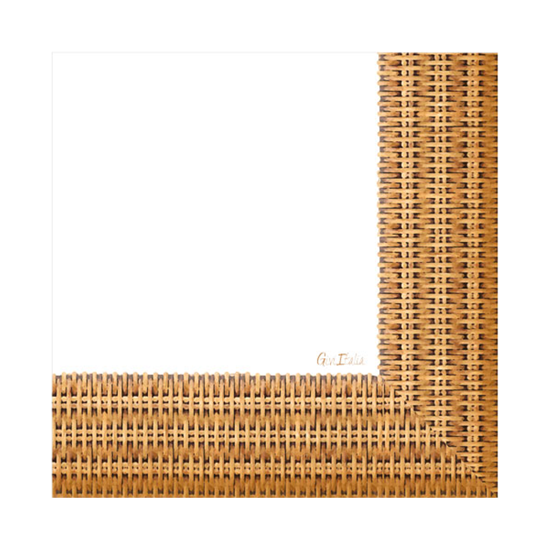 Napkins 33x33 cm 16/pk-Rattan