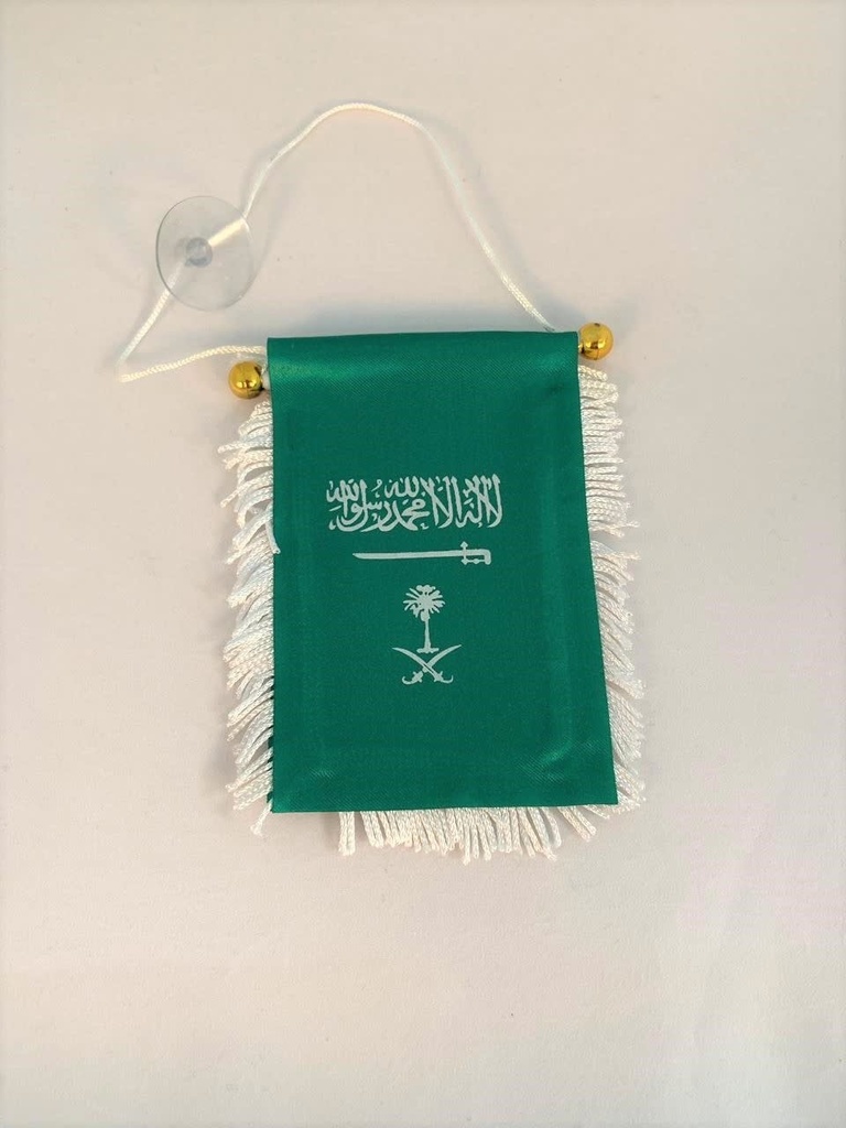 زينة تعليق السيارة لليوم الوطني لمناسبة الاحتفالات الوطنية والمسيرات