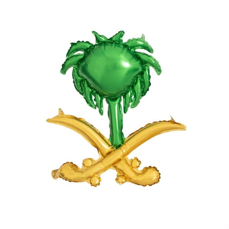 National Day Saudi Logo 77x57 Cm 2/pk National Day