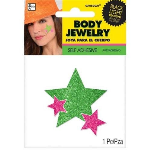 Neon Body Jewerly 80's Eighties