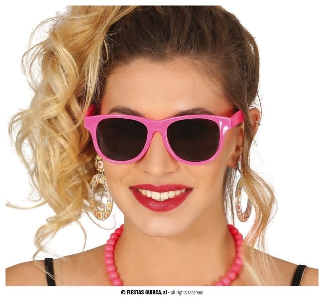 Neon Eyeglasses-Pink