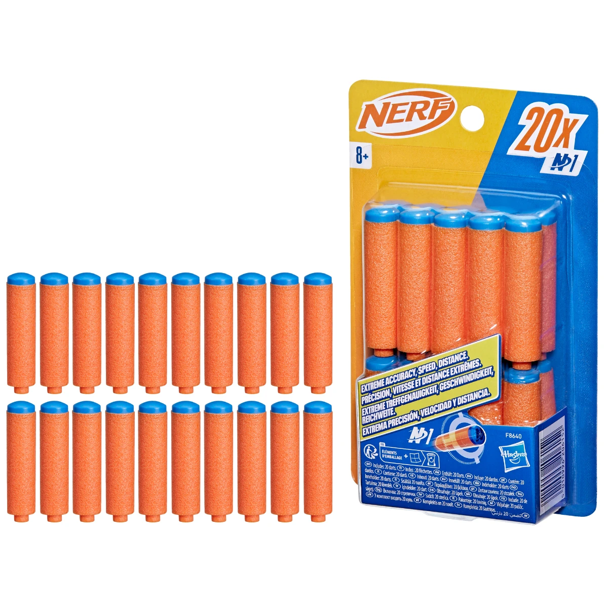 Nerf Shots Refit 20/Pk Action Outdoor Fun