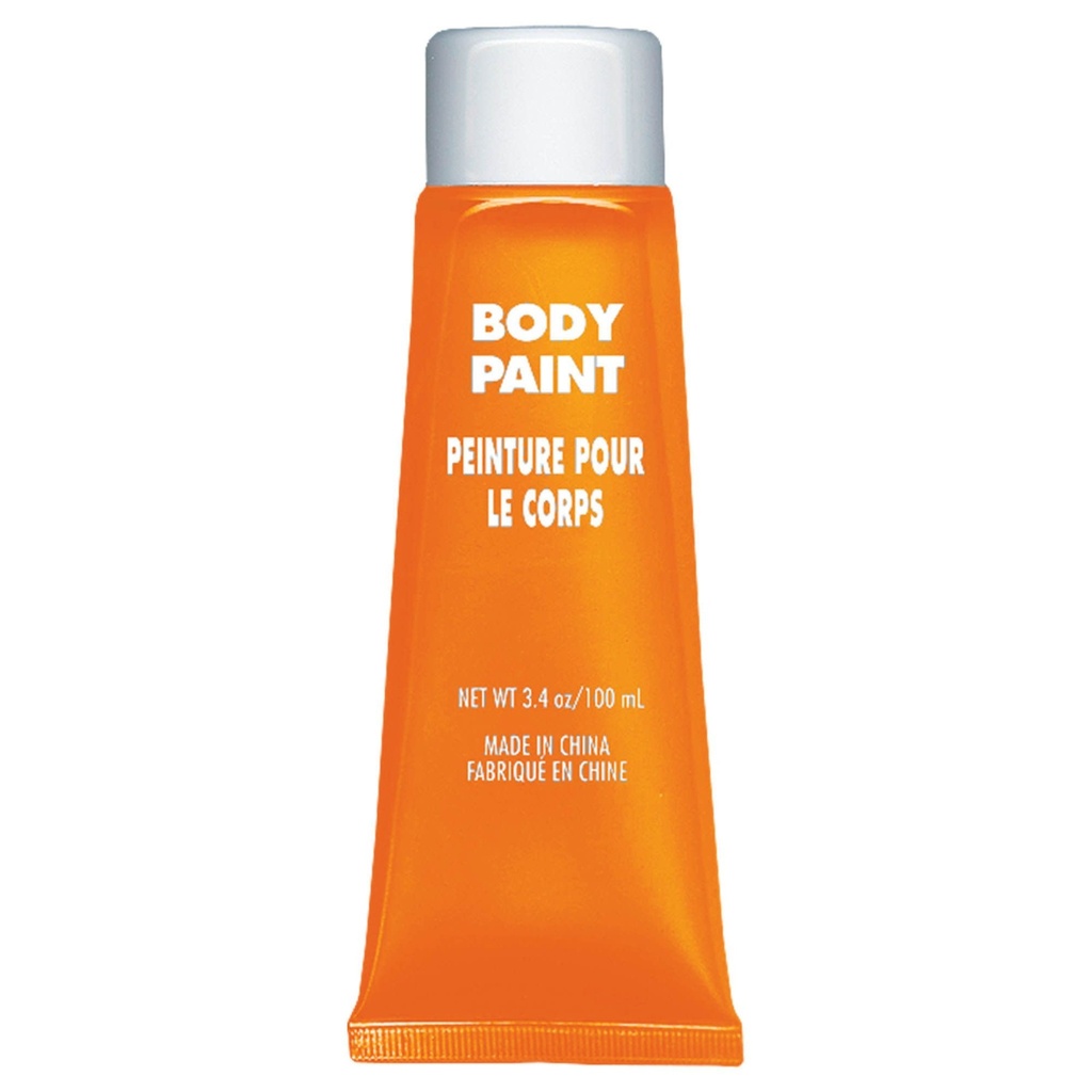 Orange Body Paint