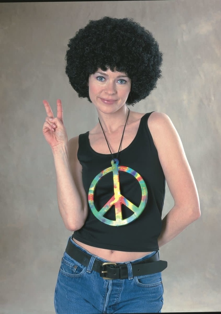 Oversized Peace Pendant