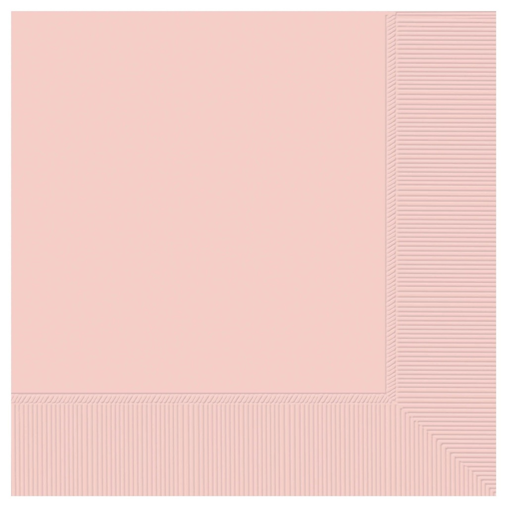 Pale Pink Value Beverage Napkins
