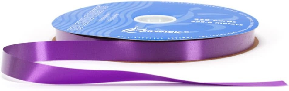 Paper Faux Ribbon 3/4 Inch X 100 Yard s-Purple