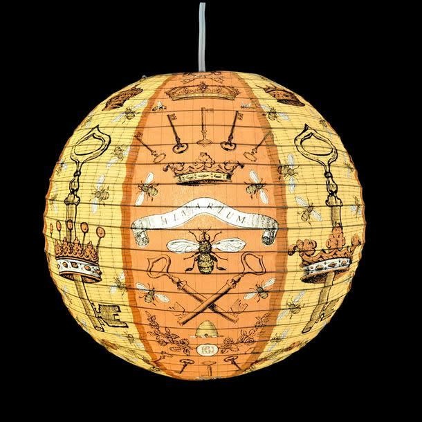 Paper Lantern -Bees & Keys