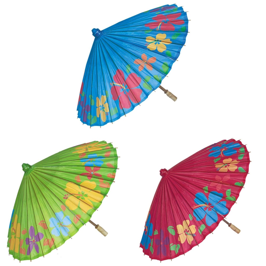 Parasols Summer Assortment Food Picks & Straws