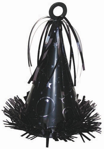 Party Hat Weight Black
