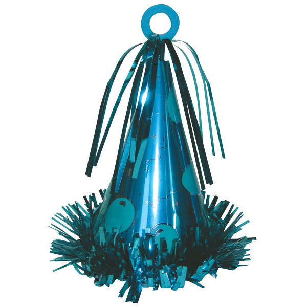 Party Hat Weight Light Blue