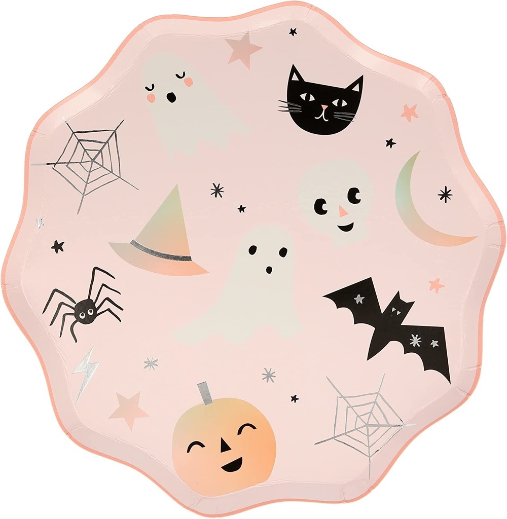Pastel Halloween Dinner Plates
