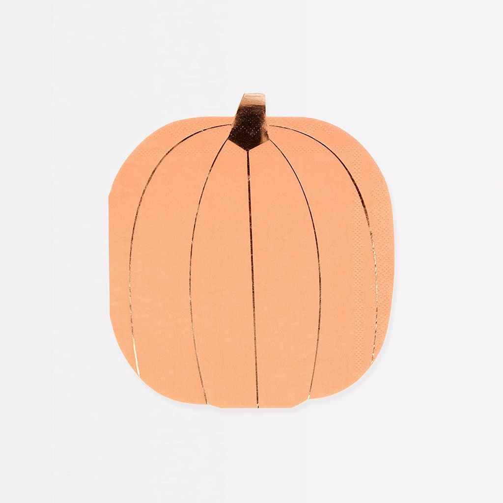 Pastel Halloween Pumpkin Napkins