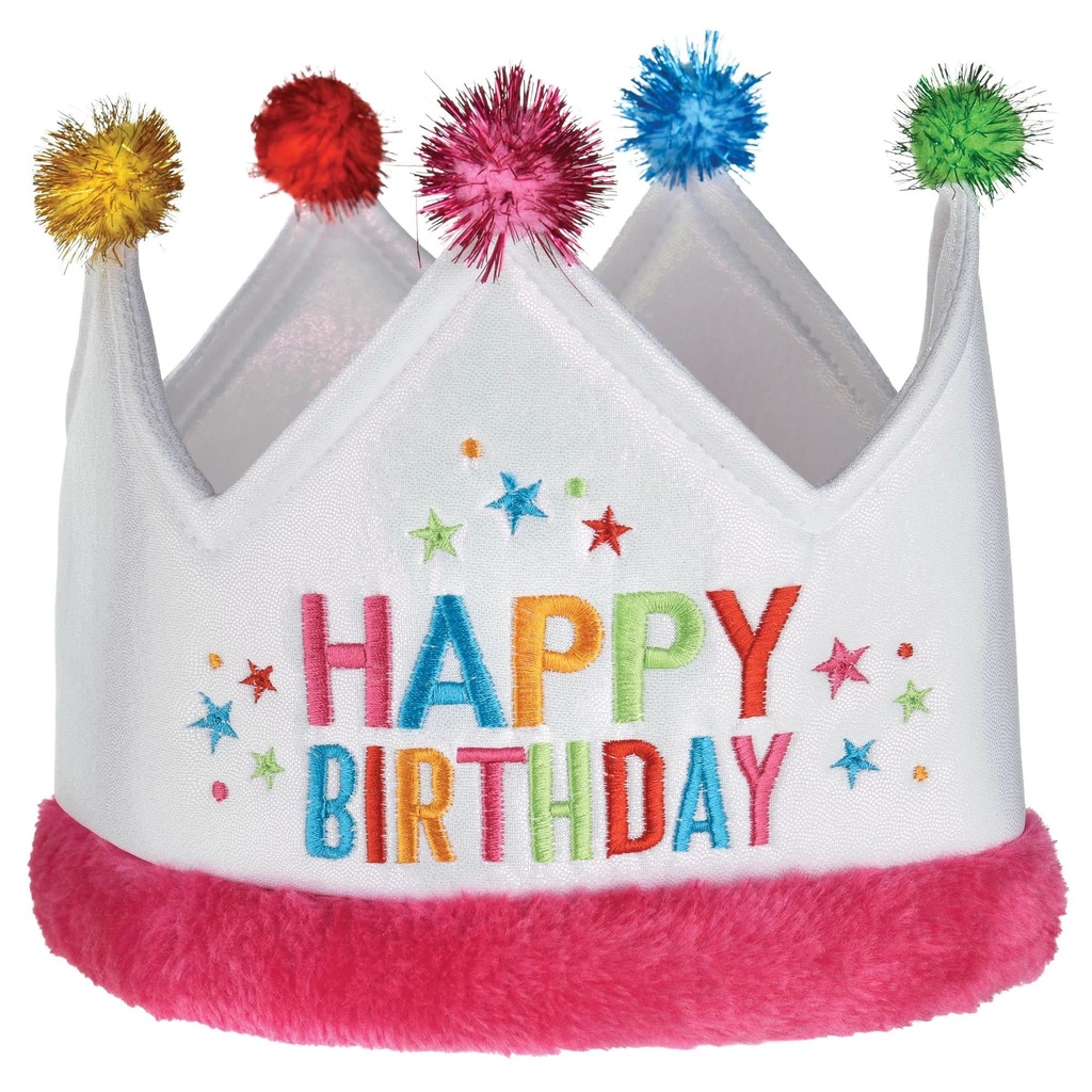 تاج قماش حفلات "باستيل"