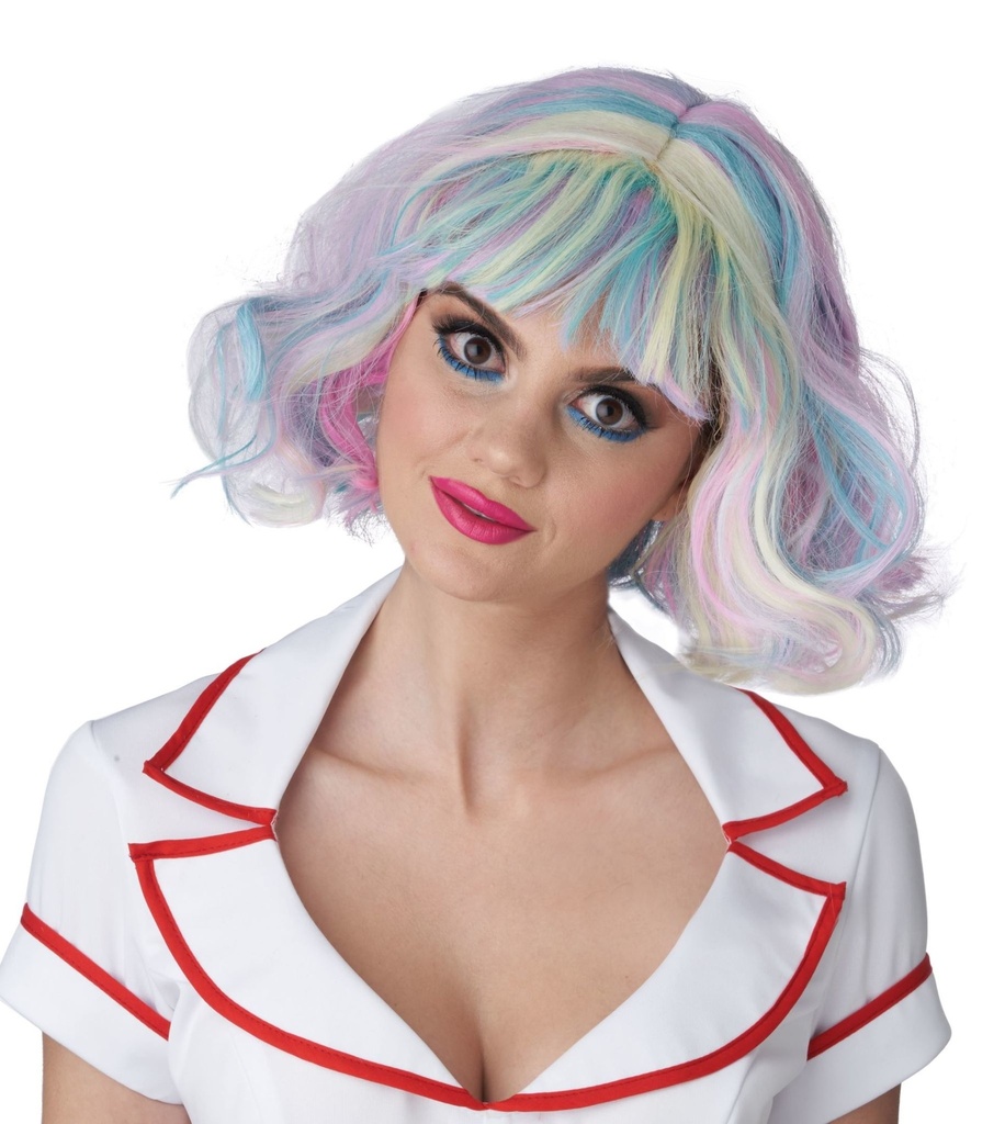 Pastel Rainbow Wig