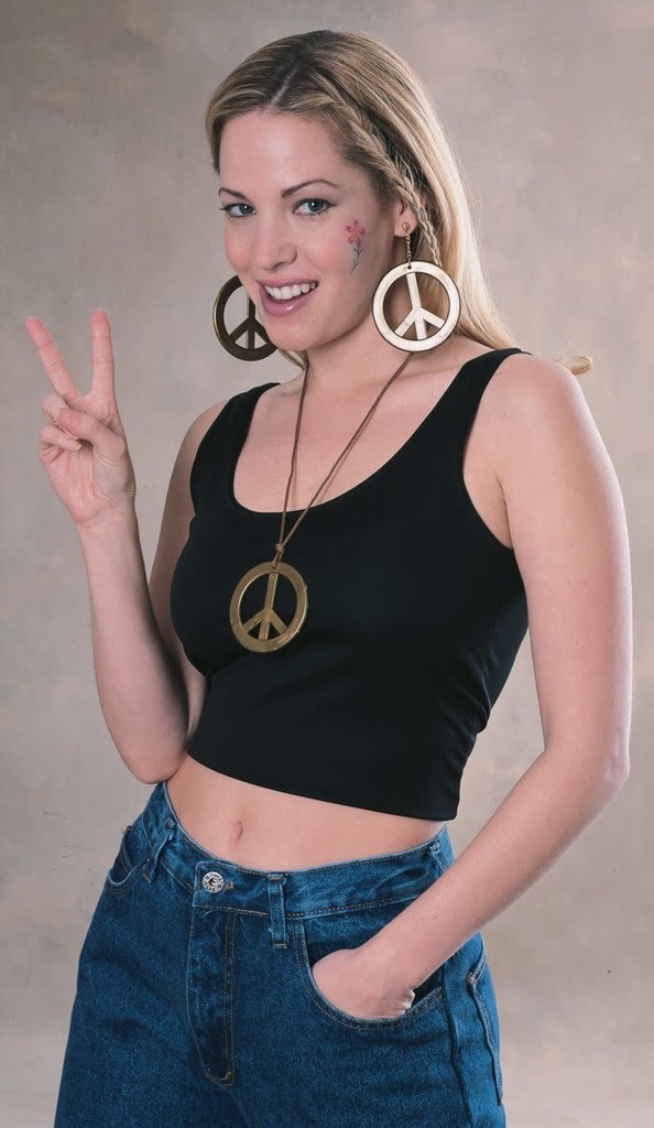 Peace Pendant/Earring Set