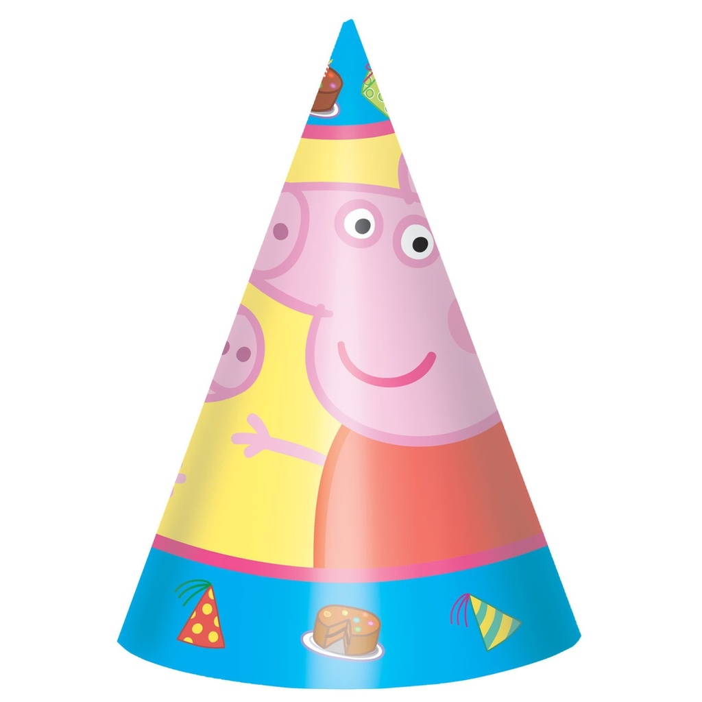 Peppa Pig  Paper Cone Hats Cone Hats