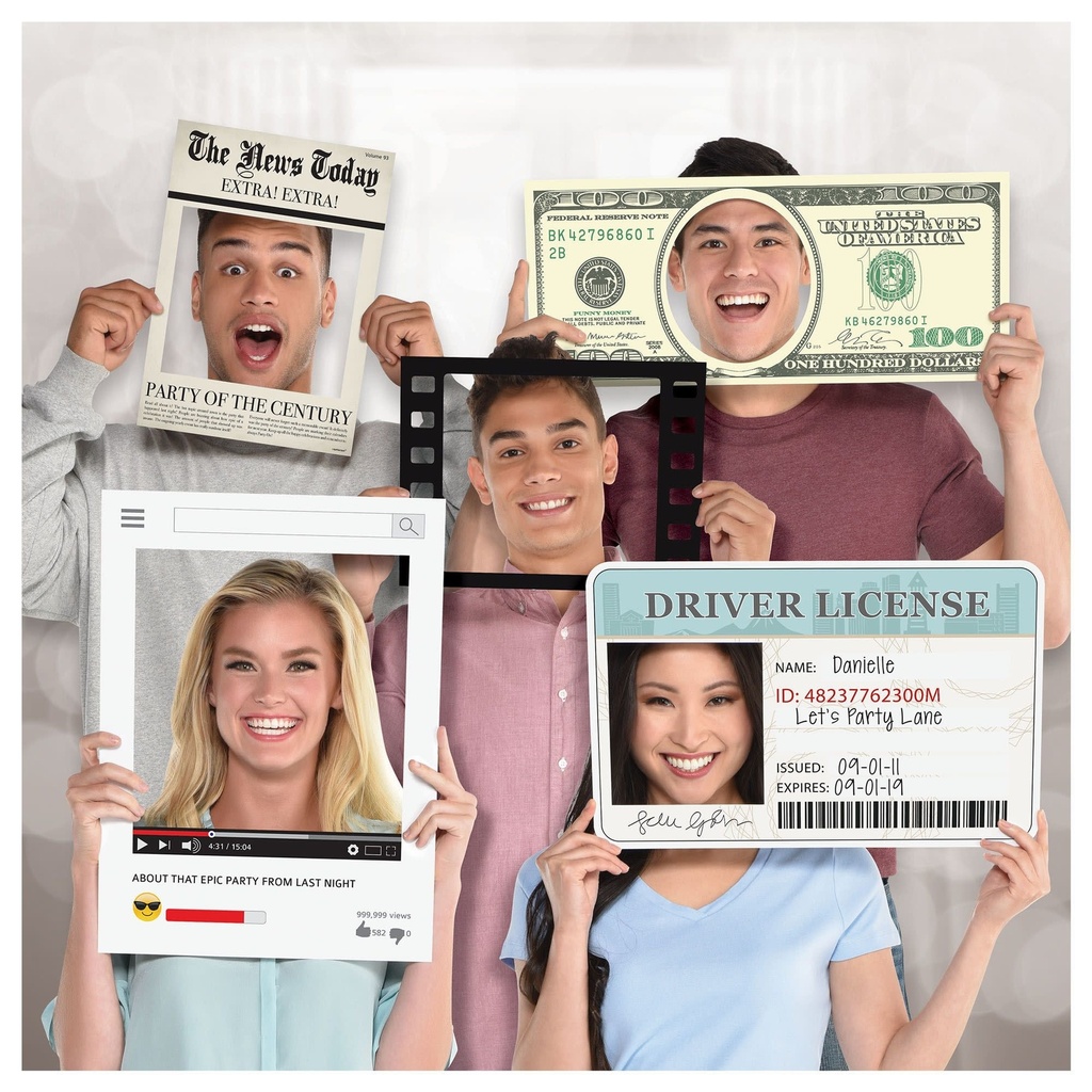 إطارات ممتعة لكشك التصوير ضمن مجموعة مستلزمات التصوير