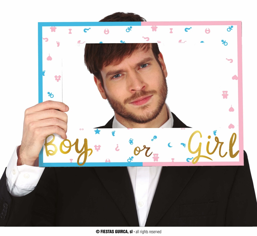 Photocall Framework It'S A Boy Or It'S A Girl Gender Reveal