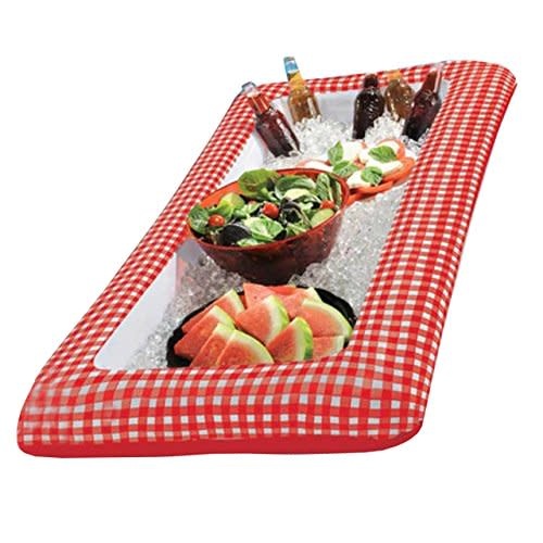 Picnic Party Inflatable Cooler Coolers & Serving Plates