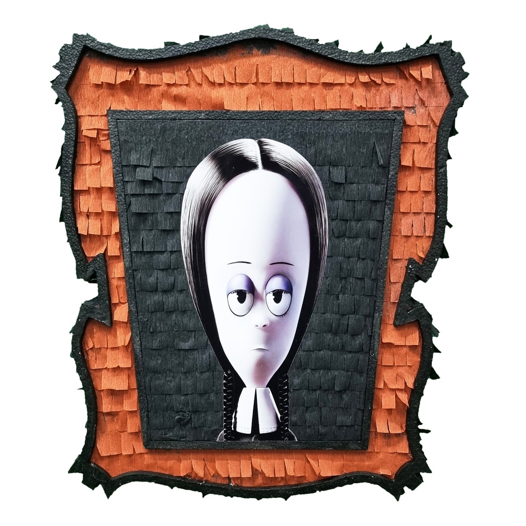  Die cut(43X50) cm-Wednesday Addams Pinatas