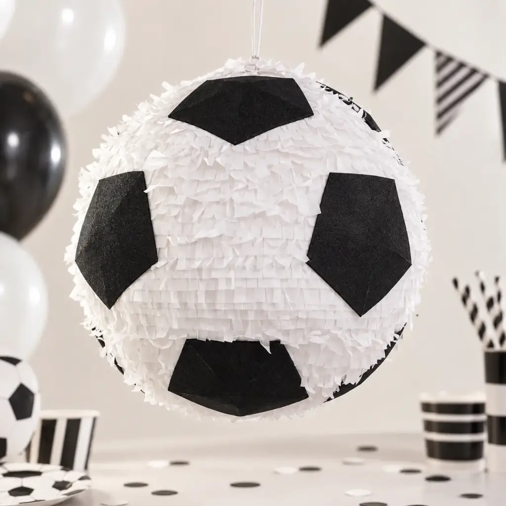 50 CM Sphere Pinata - Soccer Ball