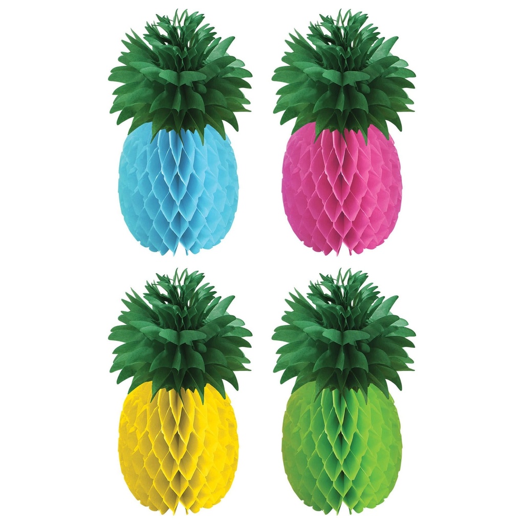 Pineapple Honeycomb Centerpieces
