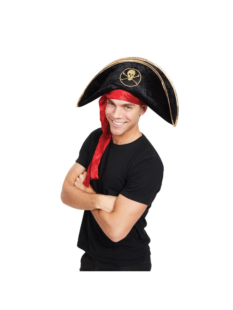 Pirate Hat Deluxe Velvet