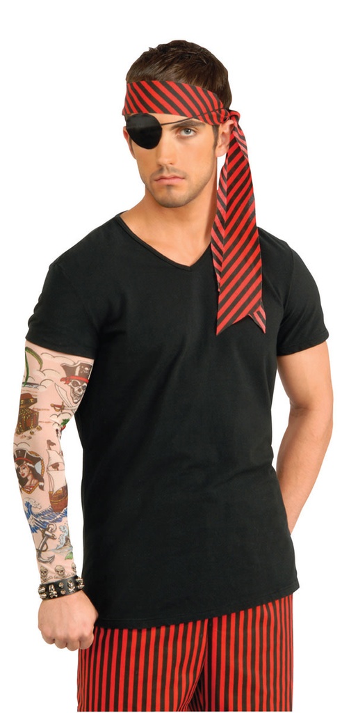 Pirate Tattoo Sleeve-One Size