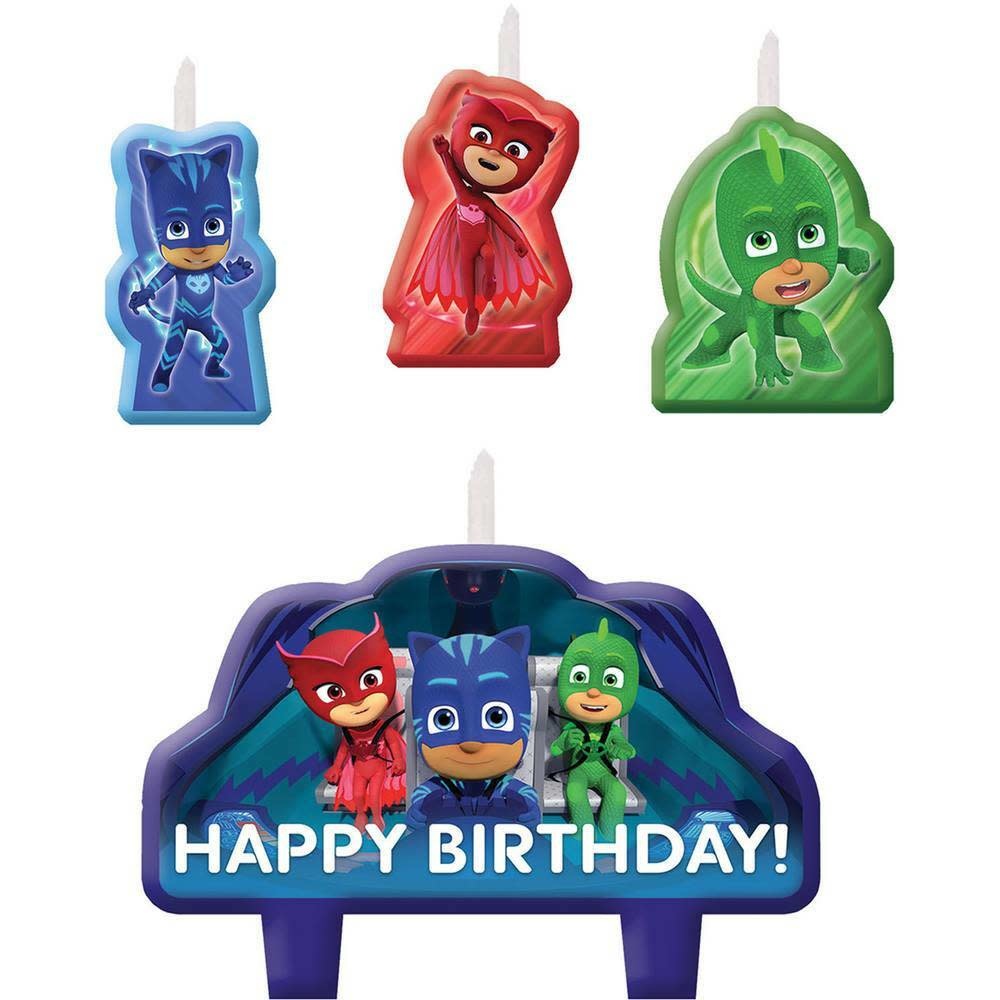 Pj Masks - Candle 4/pk