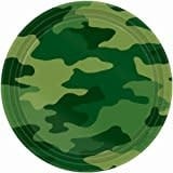 Plates - Camouflage 7"