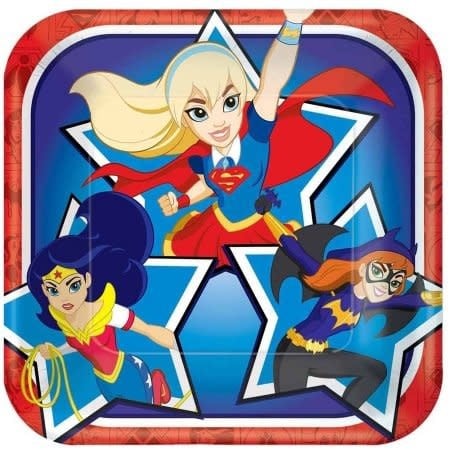 Plates - Superhero Girls 7"