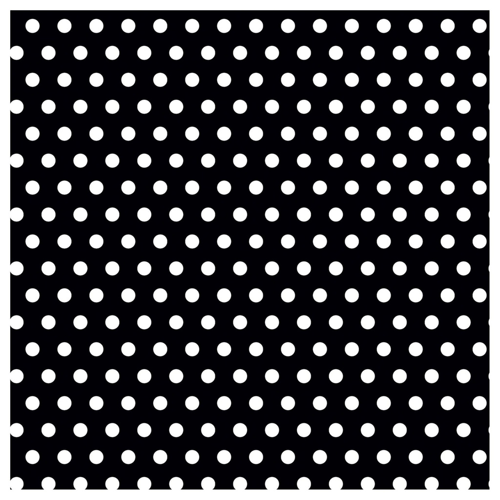 Polka Dot - Black Printed Jumbo Gift Wrap