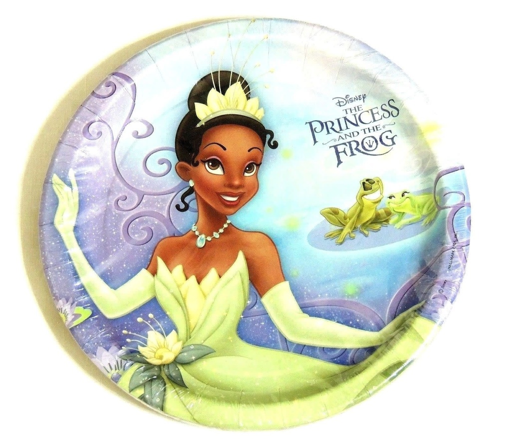 Princess & The Frog-9 Inch Plates