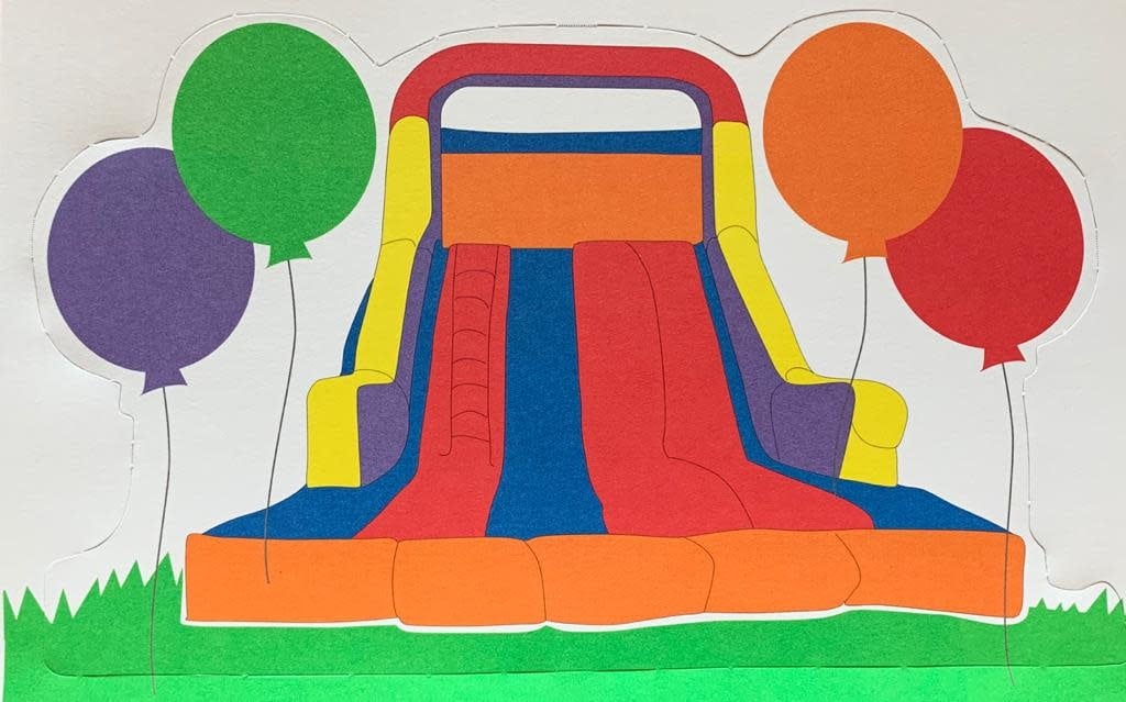 Printable Invitation Cards Box/10 -  Slide