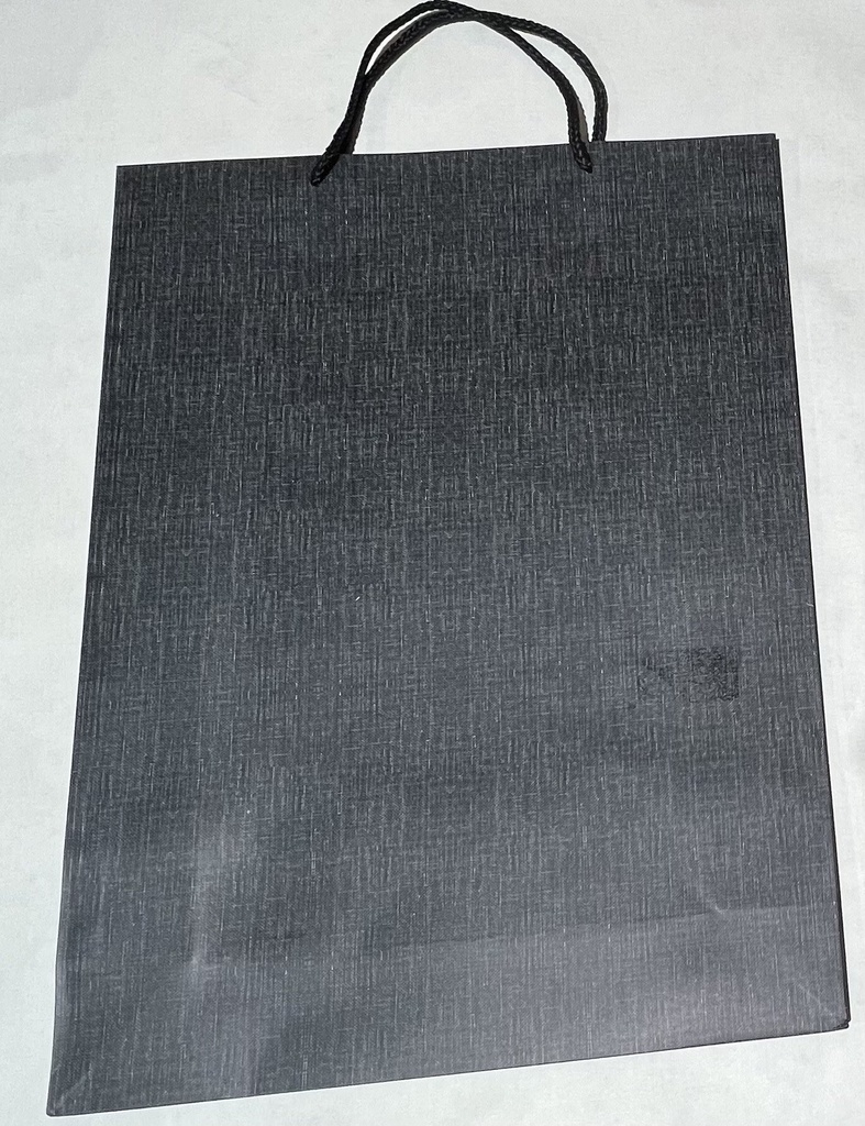 Printed Paper Gift Bag Black  (31.5*42 cm)