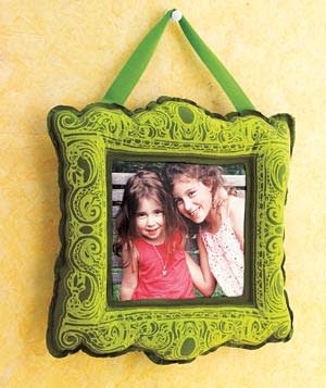 Puffy Frame - Sqr 14In Mother