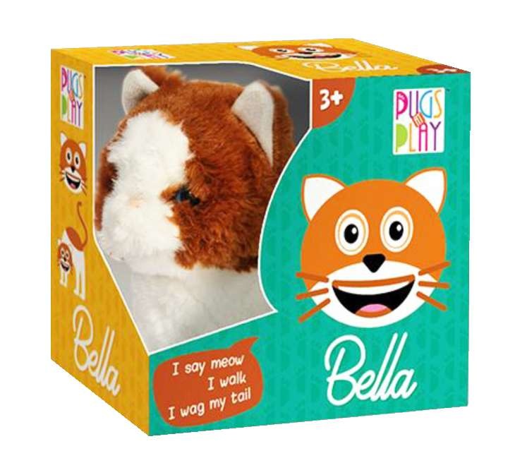 Pugs At Play Walking Bella 6.5 Inch